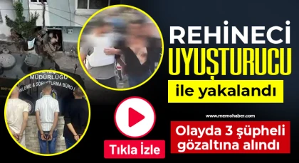 Gaziantep'te rehineci uyuşturucu ile yakalandı