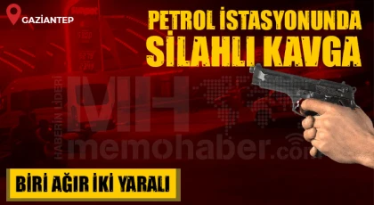 Petrol istasyonunda kavga paniğe neden oldu
