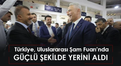 Türkiye, Uluslararası Şam Fuarı’nda güçlü şekilde yerini aldı