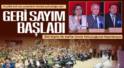 300 Kişilik İlk Kafile Umre Yolculuğuna Hazırlanıyor