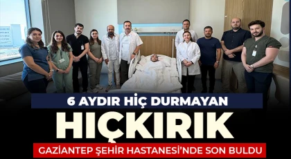 Altı aydır hiç durmadan hıçkırıyordu, sağlığına kavuştu