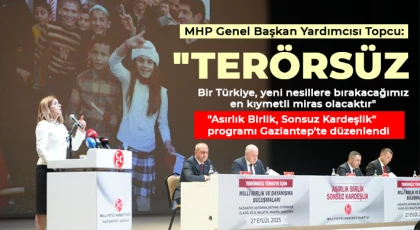 "Asırlık Birlik, Sonsuz Kardeşlik" programı Gaziantep'te düzenlendi
