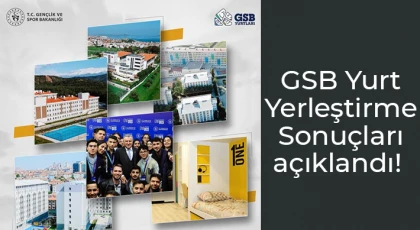 Bakan Bak: "GSB yurtları yerleştirme sonuçları açıklandı"