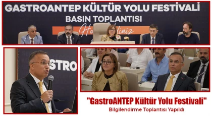 GastroANTEP Kültür Yolu Festivali için geri sayım başladı