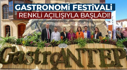 "GastroANTEP Kültür Yolu Festivali" renkli görüntülerle başladı