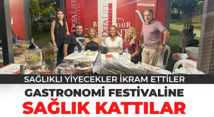 Gastronomi Festivaline Sağlık Kattılar