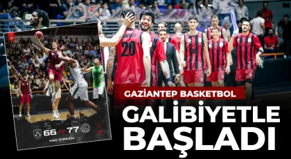 Gaziantep Basketbol gaibiyetle başladı