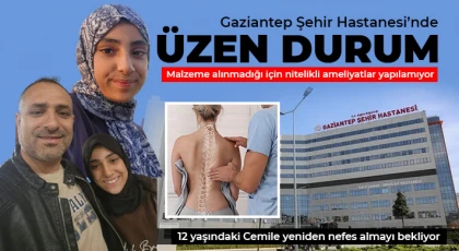 Gaziantep Şehir Hastanesi’nde üzen durum