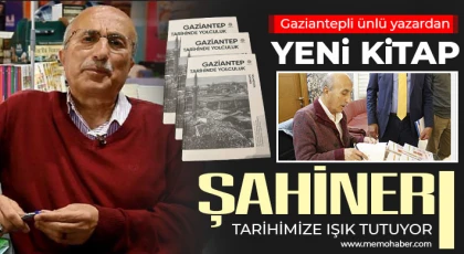 Gaziantepli ünlü yazardan yeni kitap