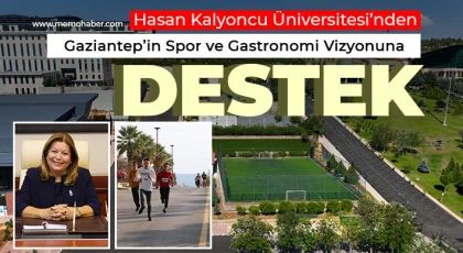 HKÜ’den Gaziantep’in Spor ve Gastronomi Vizyonuna Destek