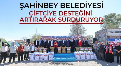 Şahinbey Belediyesi Çiftçiye Desteğini Artırarak Sürdürüyor