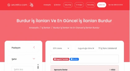 Türkiye'nin güçlü iş ağı: Secret CV