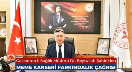 Dr. Beytullah Şahin’den Meme Kanseri Farkındalık Çağrısı