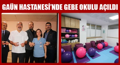 GAÜN Hastanesi’nde Gebe Okulu Açıldı
