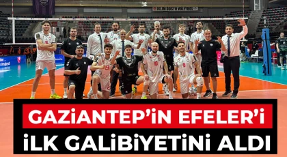 Gaziantep’in Efeler’i İlk Galibiyetini Aldı