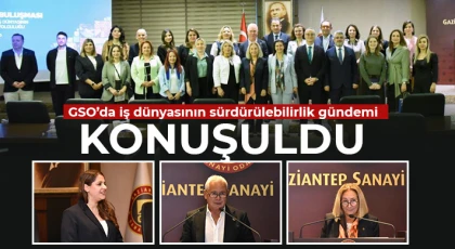 GSO’da iş dünyasının sürdürülebilirlik gündemi konuşuldu