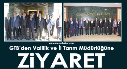 GTB’den valilik ve il tarım müdürlüğüne ziyaret