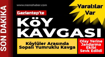 Köy kavgasında kan aktı! 2 Yaralı