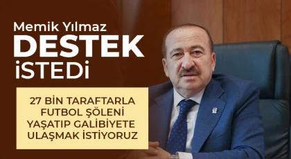 Memik Yılmaz: Tek gayemiz şehrimizi mutlu etmek