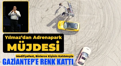 Modifiyefest, binlerce kişinin katılımıyla Gaziantep’e renk kattı