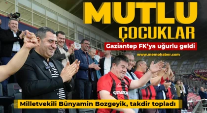 Mutlu çocuklar, Gaziantep FK’ya uğurlu geldi