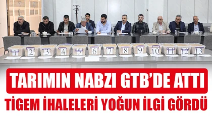 Tarımın nabzı GTB’de attı