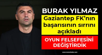 Yılmaz: Gaziantep FK’da Oyun Felsefesini Değiştirdik