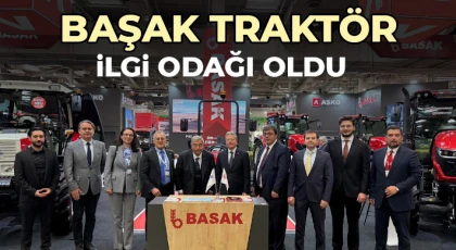 Başak Traktör İlgi Odağı Oldu