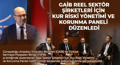 GAİB Reel Sektör Şirketleri İçin Kur Riski Yönetimi ve Korunma Paneli Düzenledi