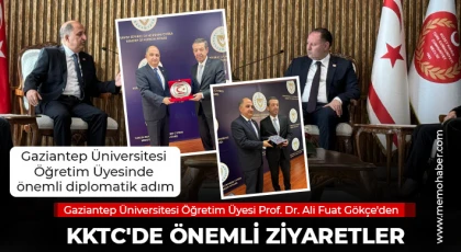 Gaziantep Üniversitesi Öğretim Üyesinde önemli diplomatik adım
