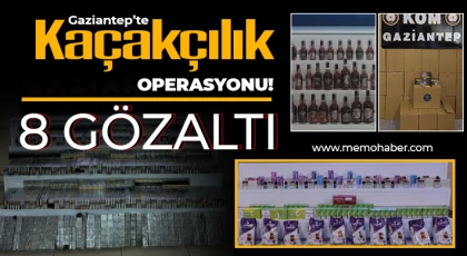 Gaziantep’te 300 bin adet boş makaron ele geçirildi