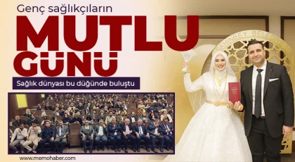 Genç sağlıkçıların mutlu günü 