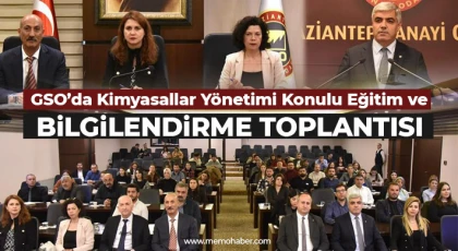 GSO’da Kimyasallar Yönetimi Konulu Eğitim ve Bilgilendirme toplantısı