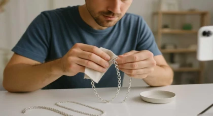 Gümüş Kolye Nasıl Parlatılır?