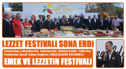 Lezzet Festivali Sona Erdi