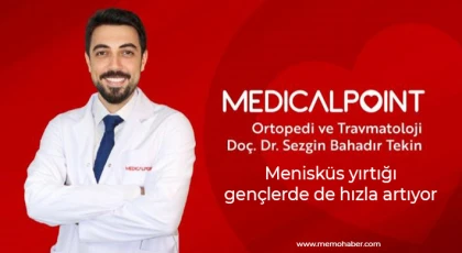 Menisküs yırtığı gençlerde de hızla artıyor