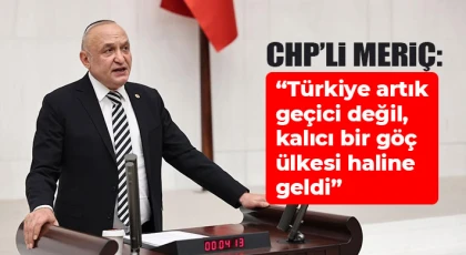 Meriç: Türkiye artık geçici değil, kalıcı bir göç ülkesi haline geldi