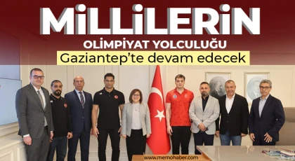 Millilerin olimpiyat yolculuğu Gaziantep’te devam edecek