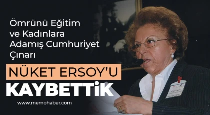 Ömrünü Eğitim ve Kadınlara Adamış Cumhuriyet Çınarı Nüket Ersoy’u Kaybettik