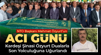Özyurt’un Acı Günü: Kardeşi Şinasi Özyurt Dualarla Son Yolculuğuna Uğurlandı