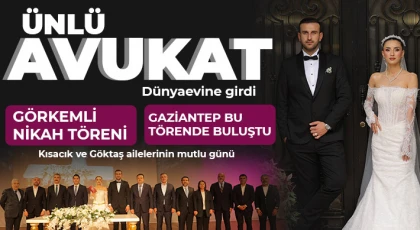 Ünlü avukat dünyaevine girdi