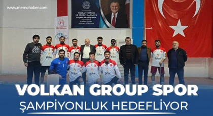 Volkan Group Spor sampiyonluk hedefliyor