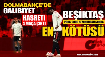  Beşiktaş 2005-2006 sezonundan sonra en kötüsü