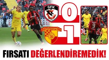 Fırsatı Değerlendiremedik! Kendi Evimizde Mağlup Oldu!