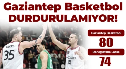 Gaziantep Basketbol'dan Seri Galibiyetler