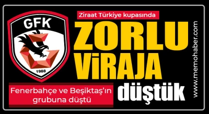Gaziantep FK, Ziraat Türkiye Kupasında Zorlu Viraja Düştü