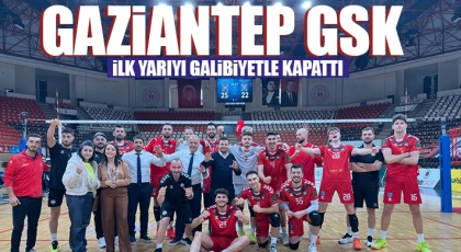 Gaziantep GSK İlk Yarıyı Galibiyetle Kapattı