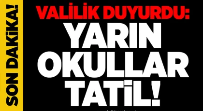 Gaziantep’te okullara kar tatili! Vali açıkladı