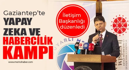 Gaziantep’te yapay zeka ve habercilik kampı