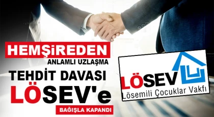 Hemşireden anlamlı uzlaşma 